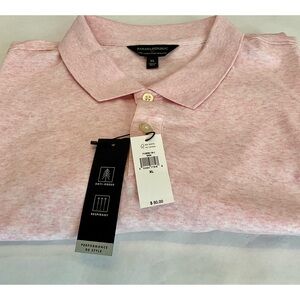 Men’s Banana Republic Luxury Touch Polo size XL in Heather Pink